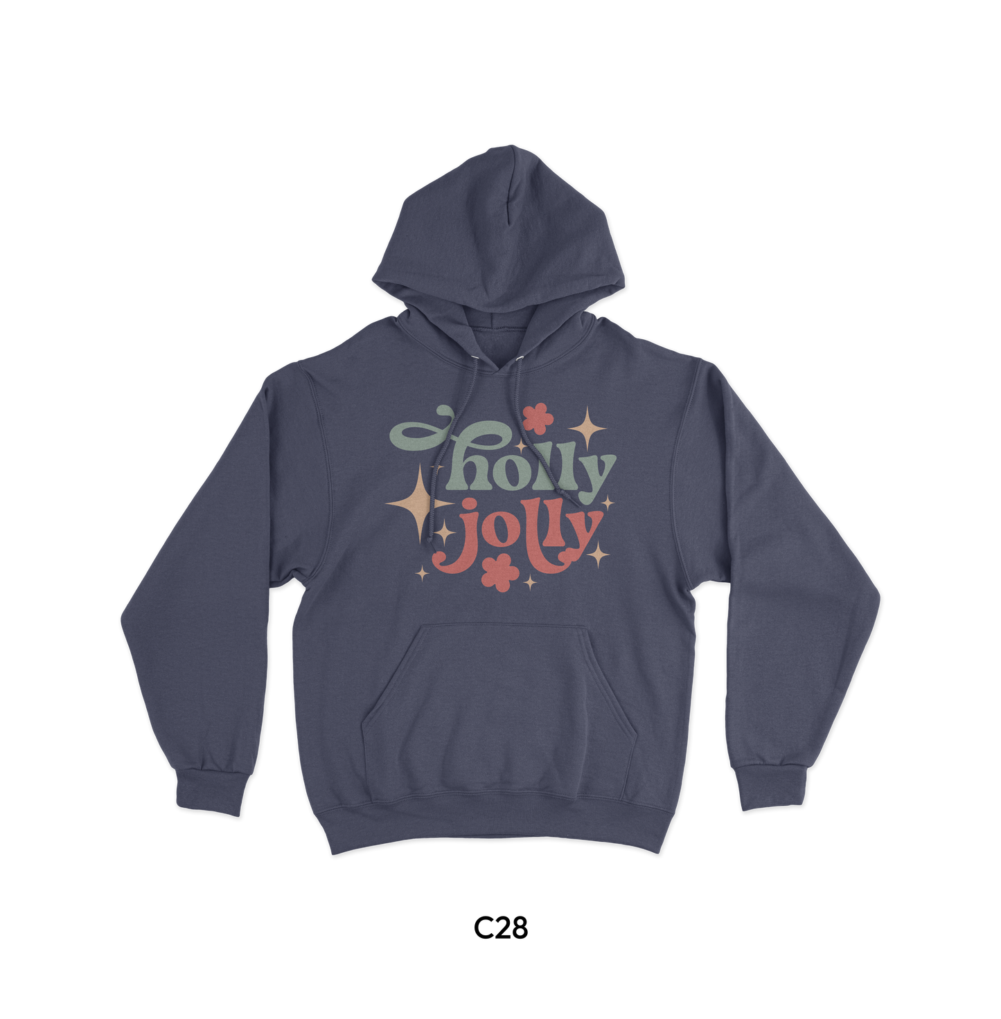 Boho Holly Jolly Design (C28)