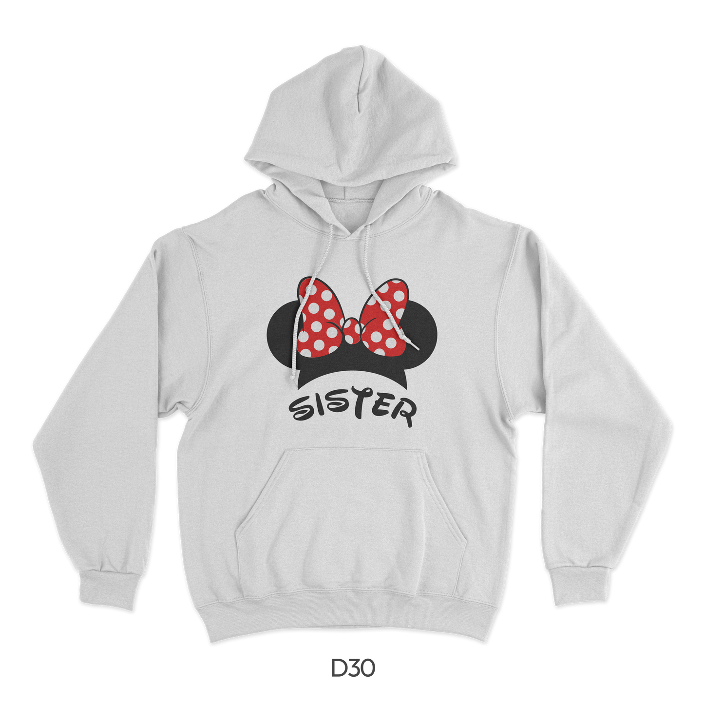 Sister Minnie Ears Disney Design (D30)