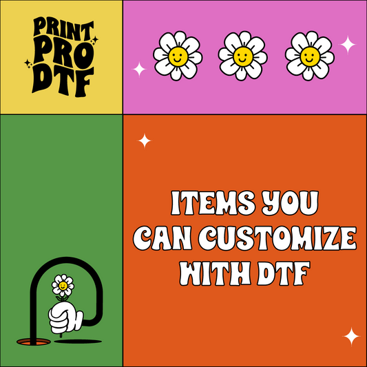 What can you print on with DTF?