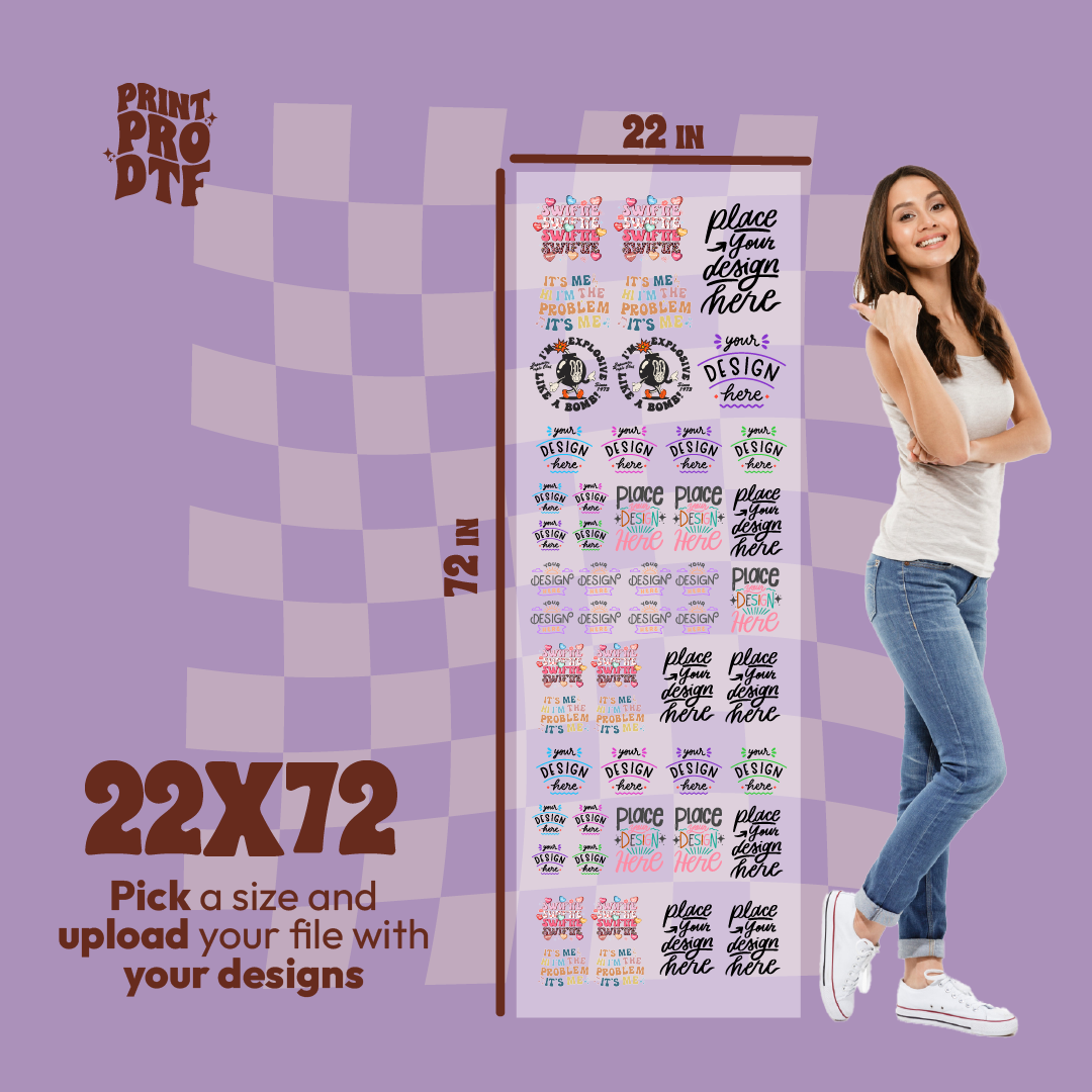 22in. DTF Gang Sheets (print ready .png format)