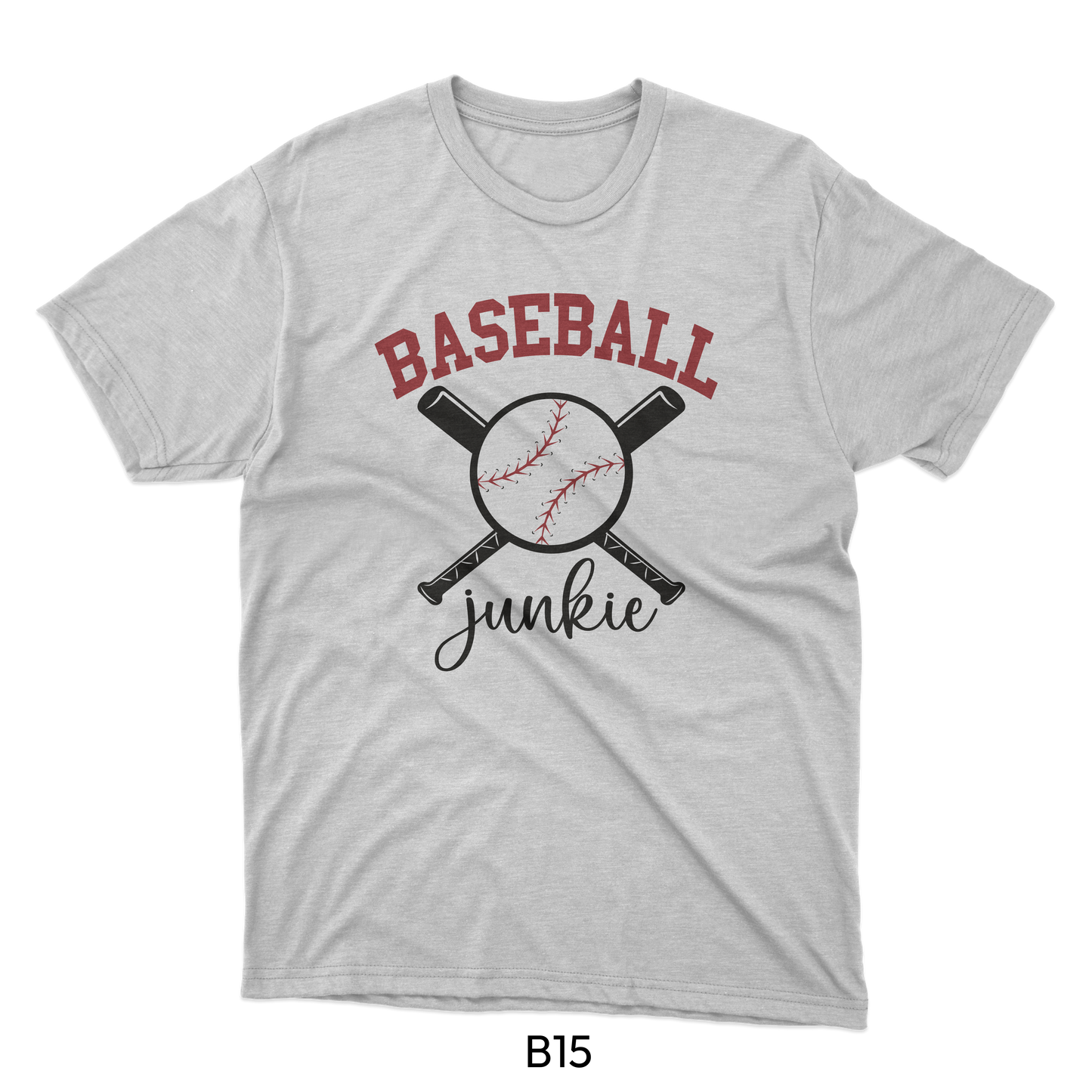 Baseball Junkie - Baseball Design (B15)