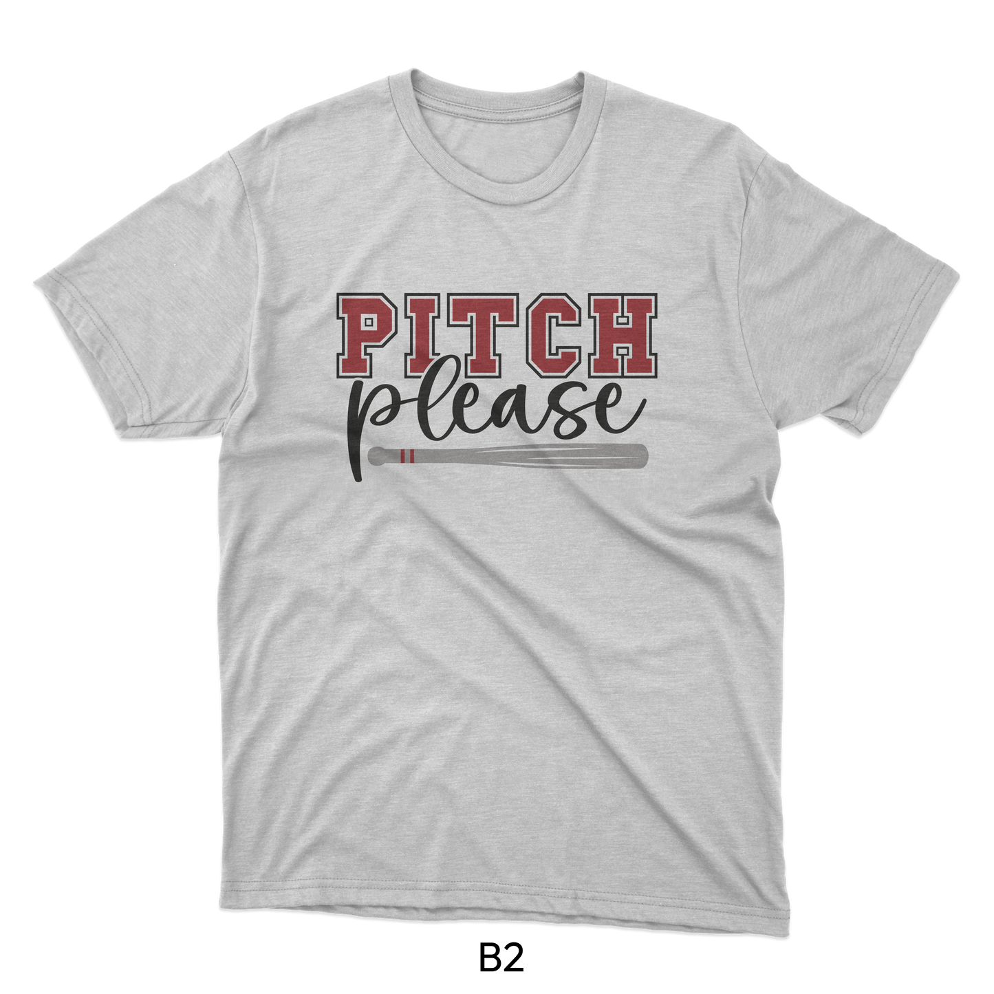 Pitch, Please - Baseball Design (B2)