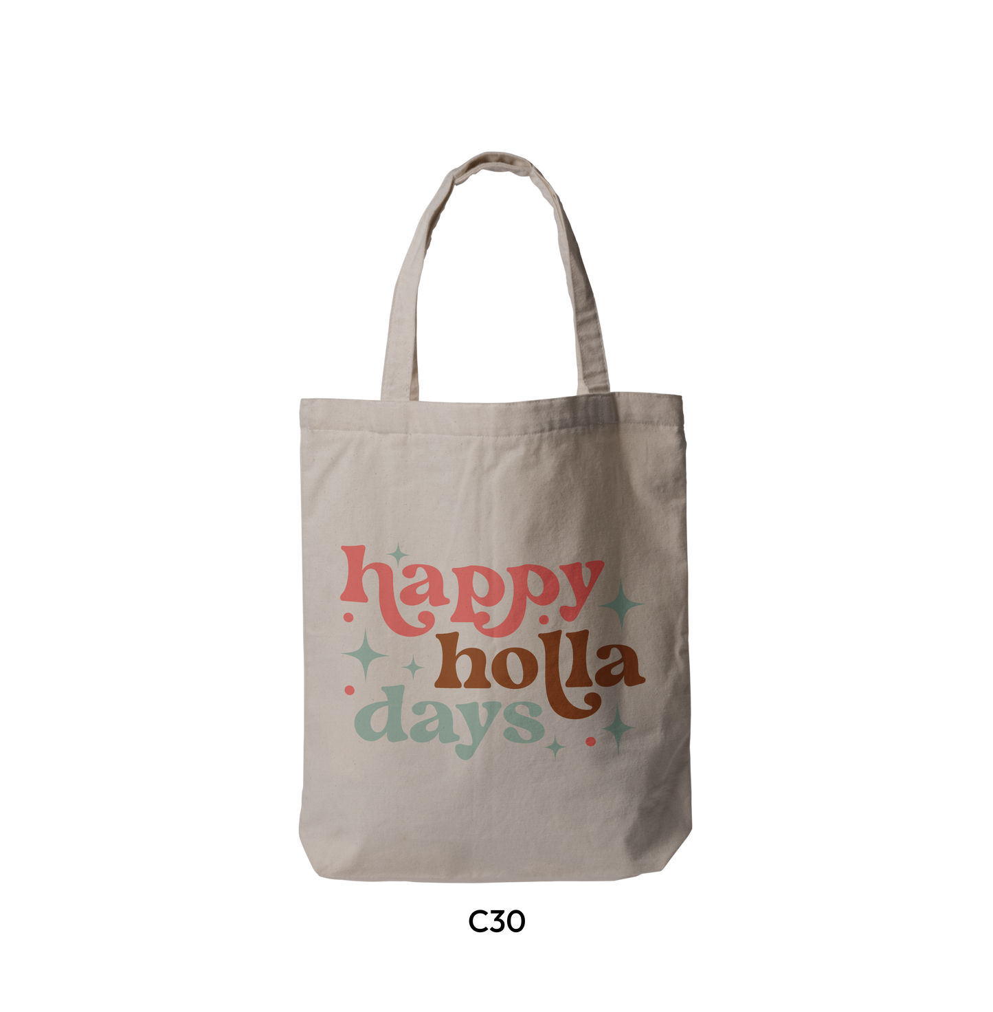 Boho Happy Holla Days Logo (C30)