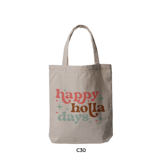 Boho Happy Holla Days Logo (C30)
