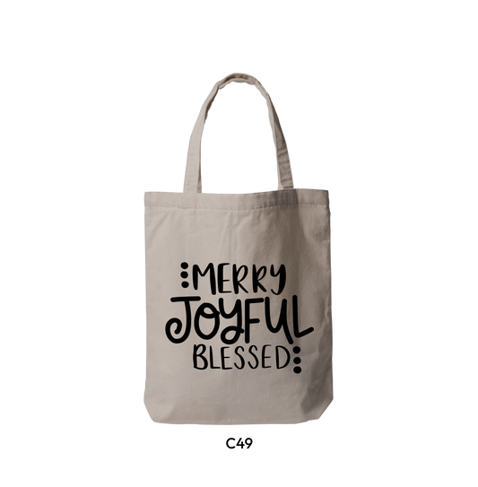 Merry Joyful Blessed Logo (C49)