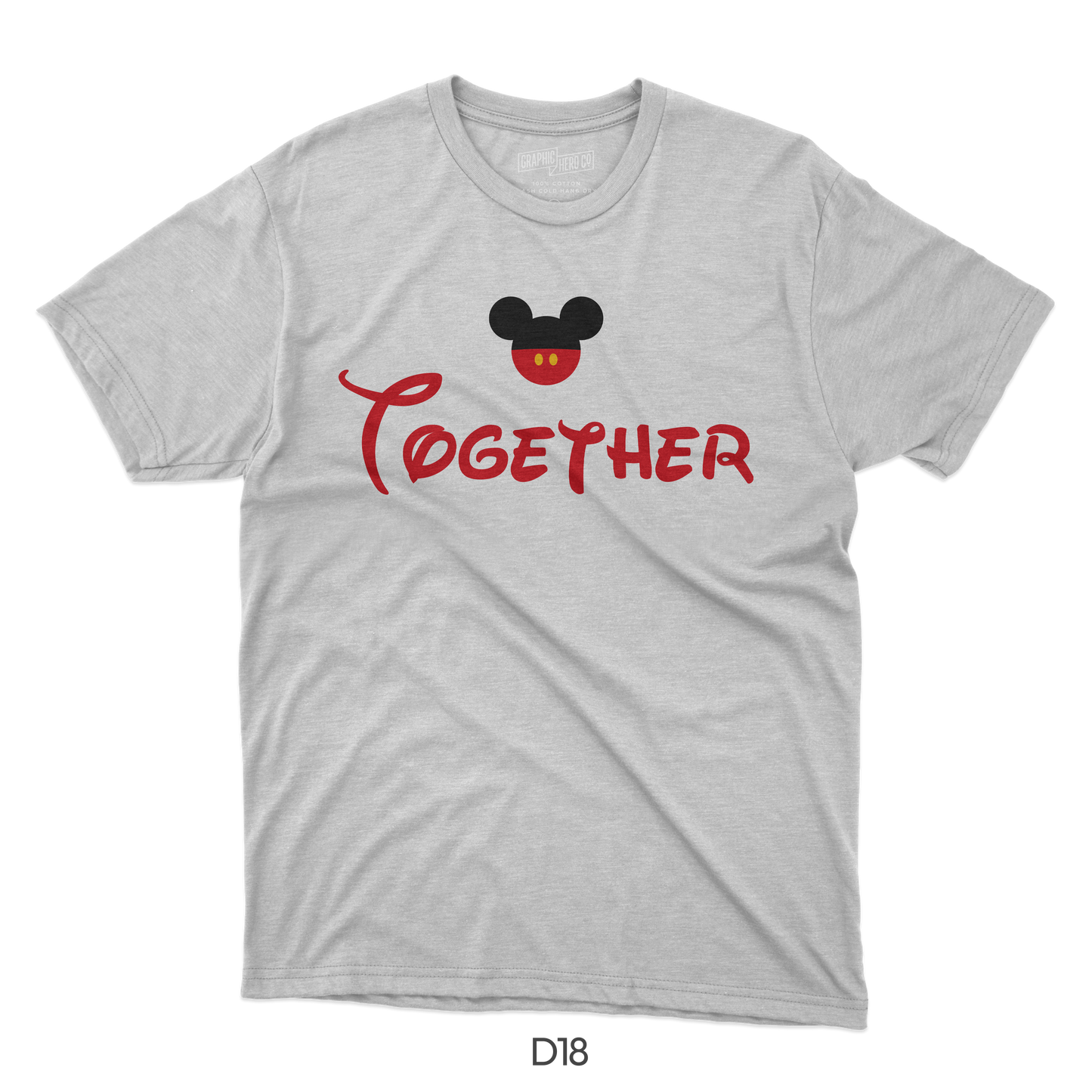 Together Mickey's Version Disney Design (D18)