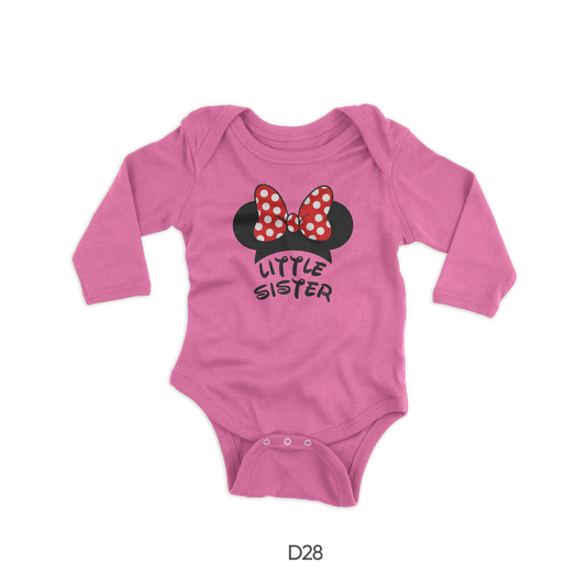 Little Sister Minnie Ears Disney Design (D28)
