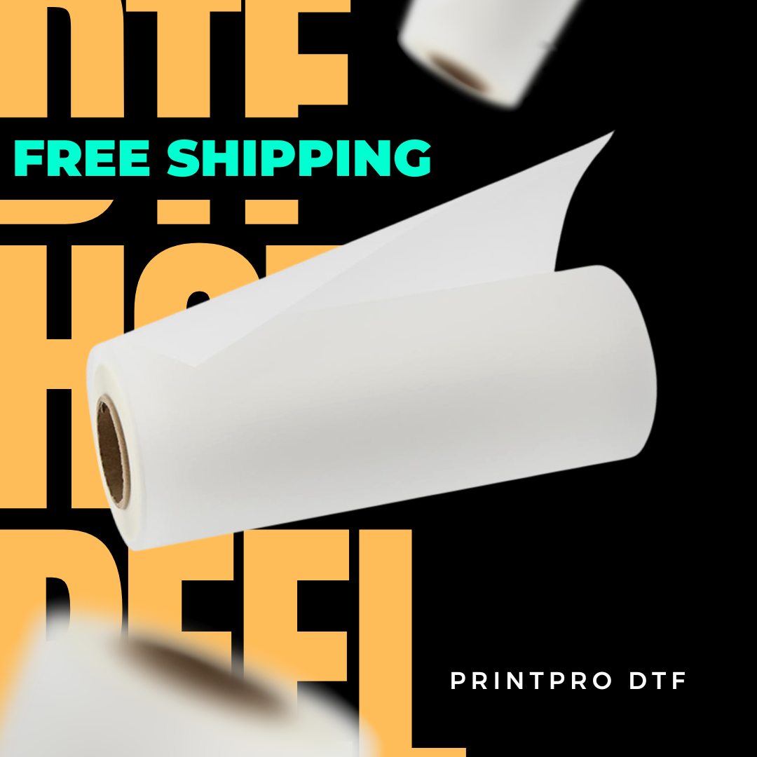 DTF Film - Matte Roll Hot Peel (23.62" x 328")