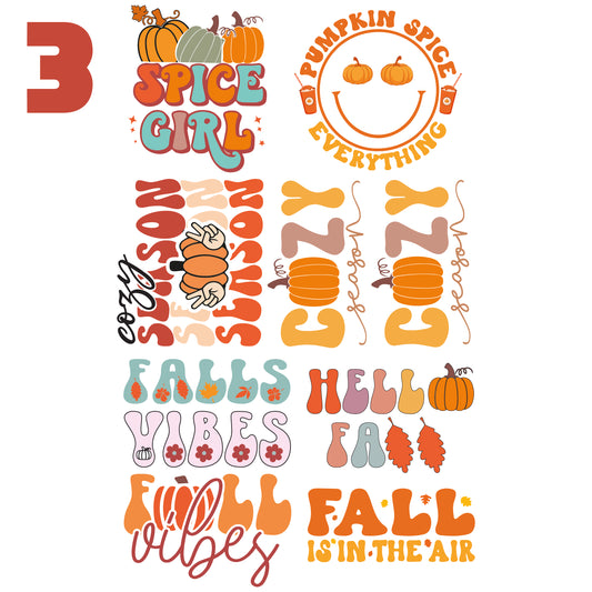 22x36 Pre-made Fall Designs DTF Gang Sheet 3