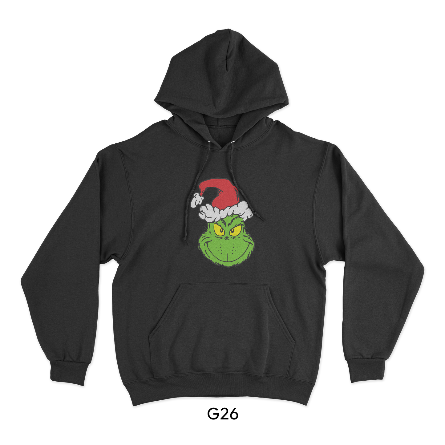 The Grinch with Santa Hat Logo (G26)