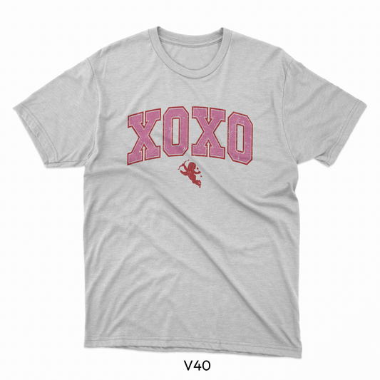 Sparkly XOXO + Cupid Logo (V40)